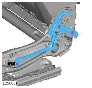 Front Row Seat Track Motor - Vehicles Without: Power Seats